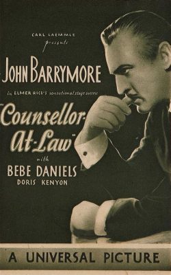  Counsellor at Law: A Gritty Portrait of Morality and Ambition in 1930s New York!