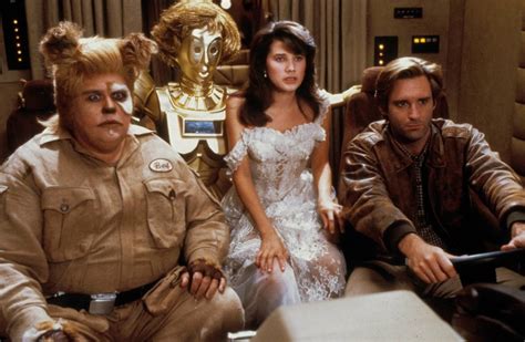 Spaceballs! Een hilarische parodie op Star Wars en een sci-fi komedie met John Candy als een ondeugend karakter!